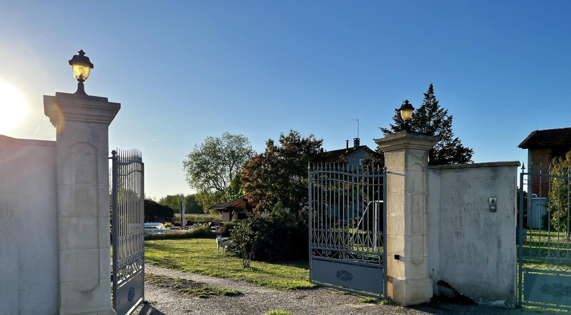 Вілла Le Parc De Gouts Aiguillon Екстер'єр фото